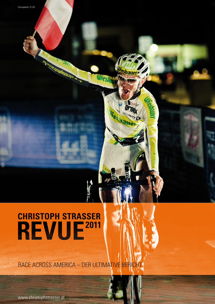 Der Bericht von Christoph Strasssers RAAM Sieg - Magazin Christoph Strasser Revue 2011