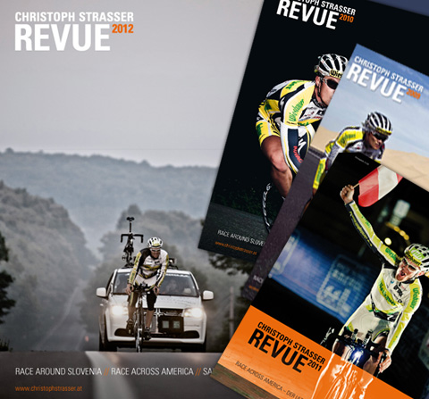 4er Set Magazin 'Christoph Strasser Revue'